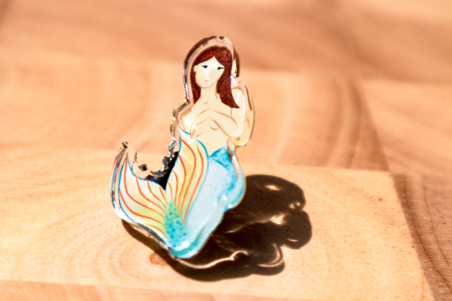 Acrylic pin | Mermaid