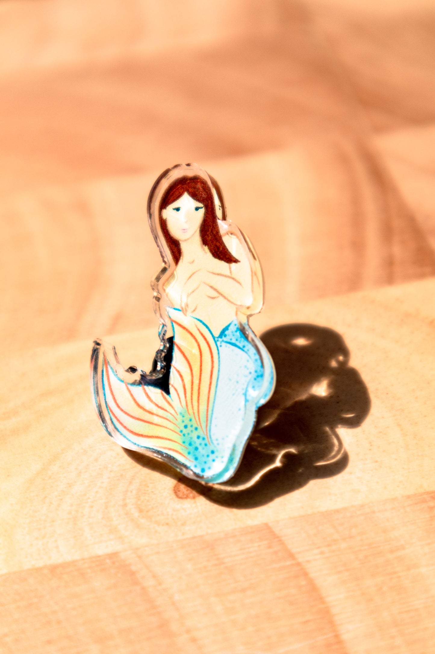 Acrylic pin | Mermaid