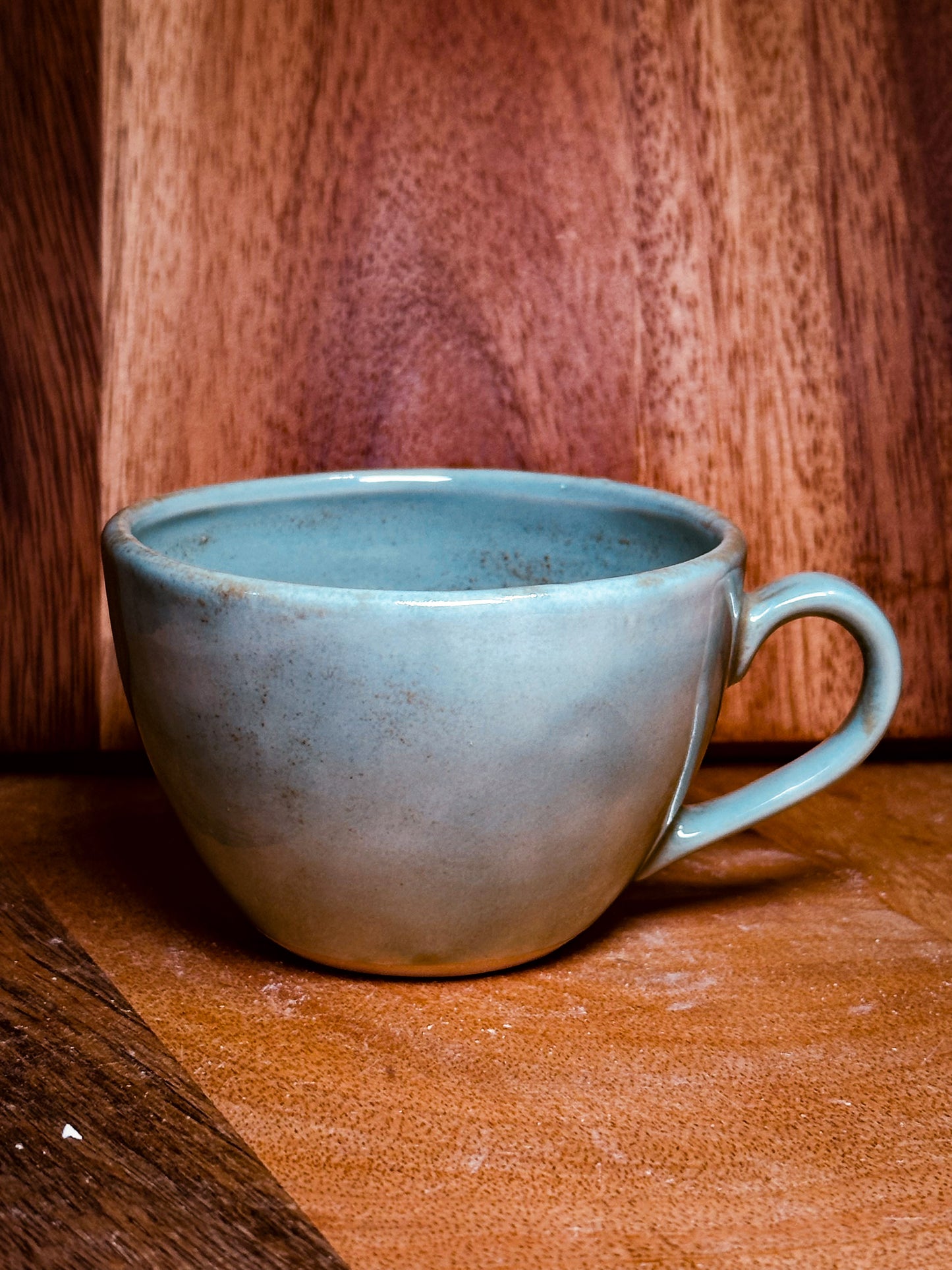 Cup of tea and coffee/cappuccino