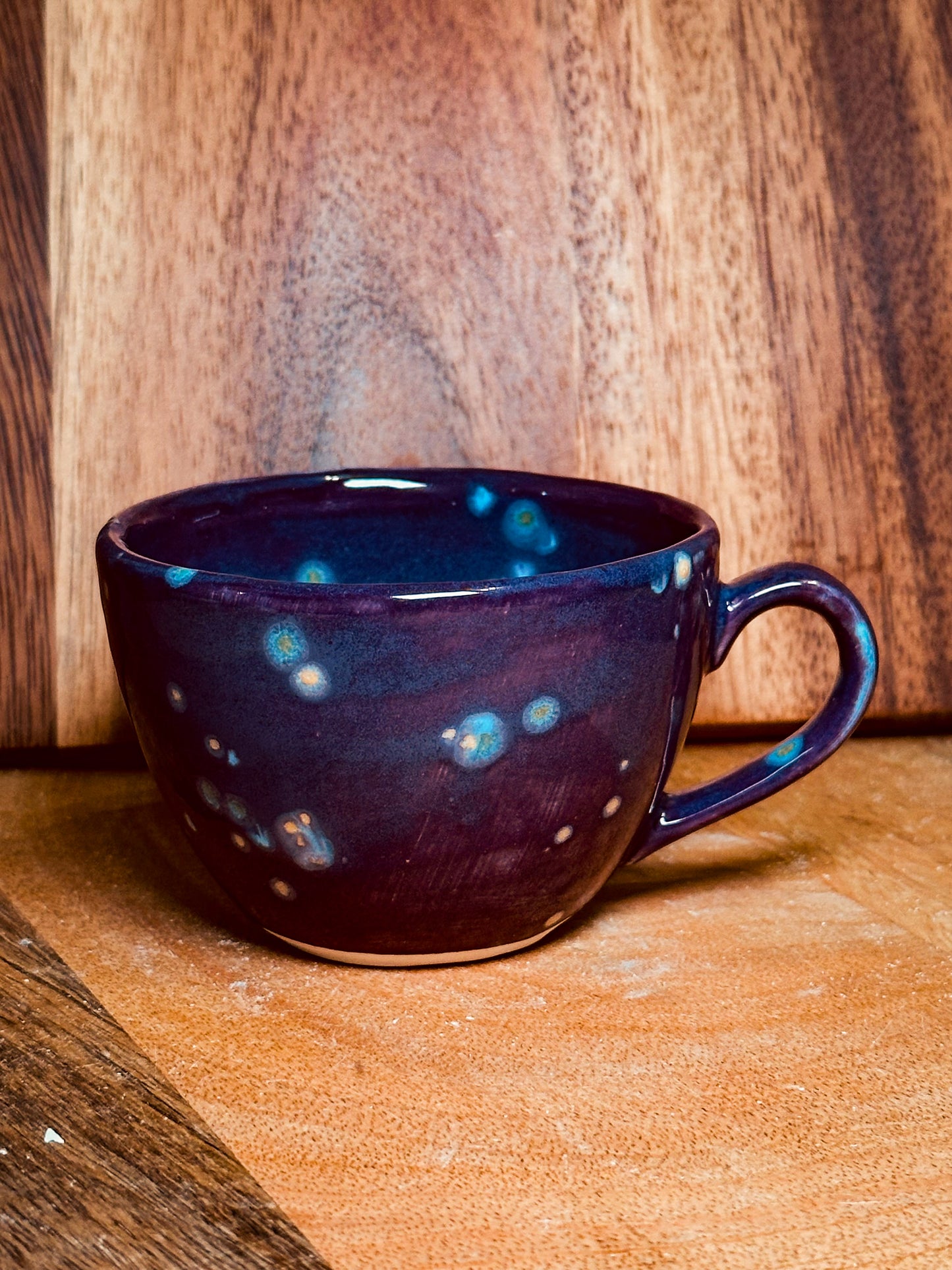 Cup of tea and coffee/cappuccino