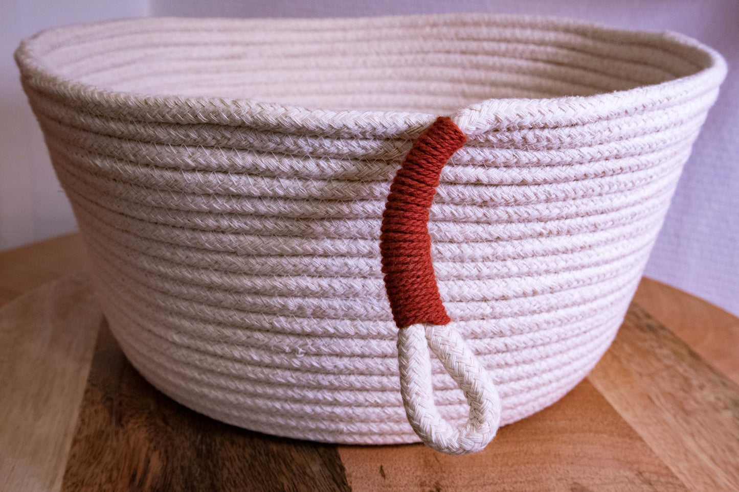 Cotton rope Basket | natural