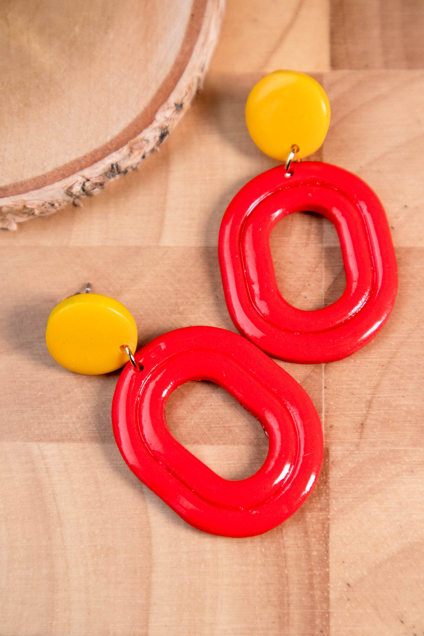 Earrings by FeSendra | Polymer clay