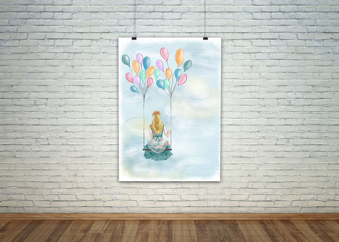 Printed Poster - Dreamer by FeSendra