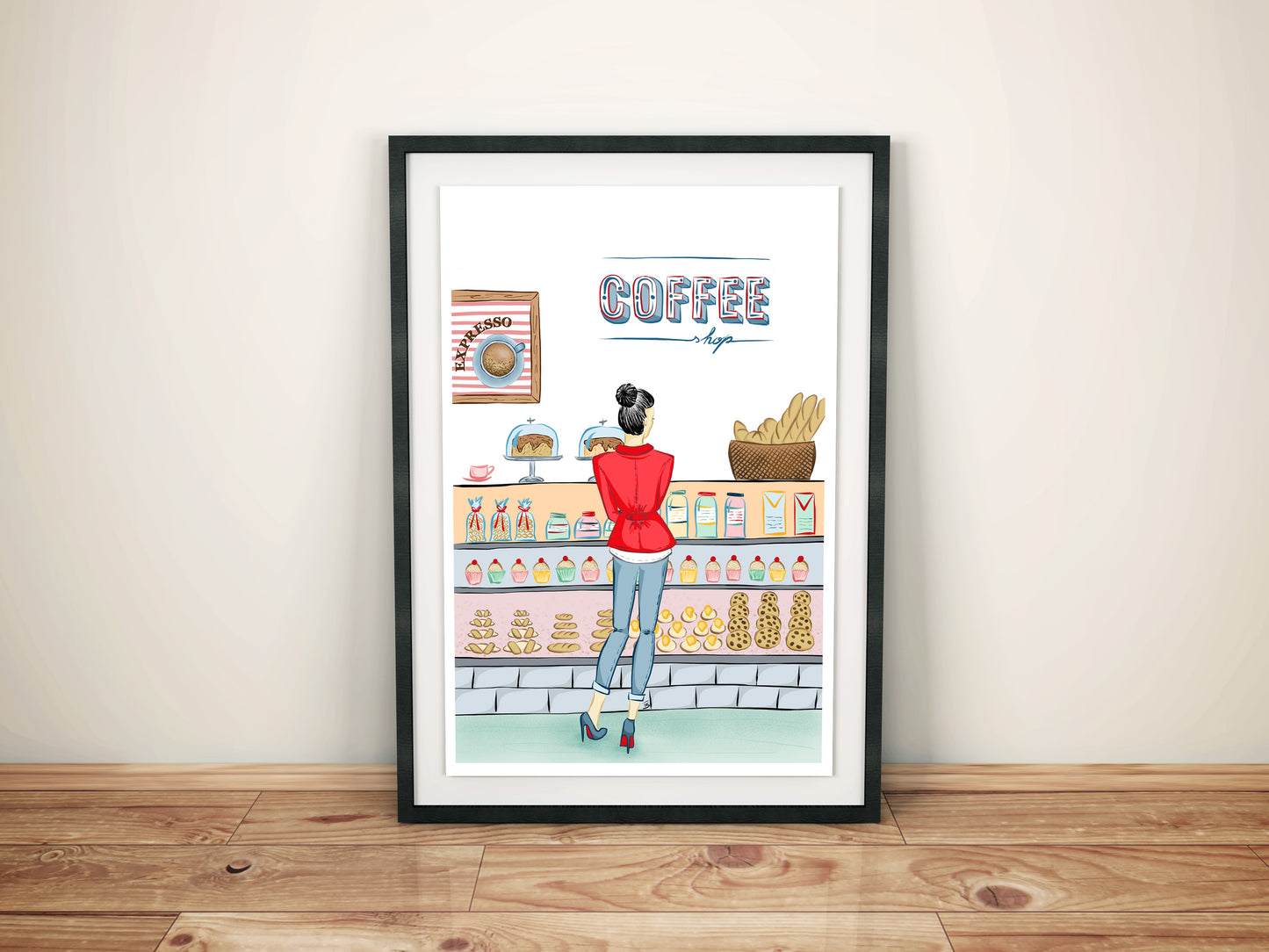 Printed Poster - Coffee Shop
