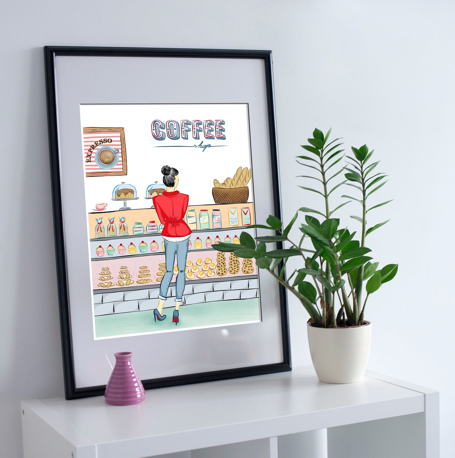 Printed Poster - Coffee Shop