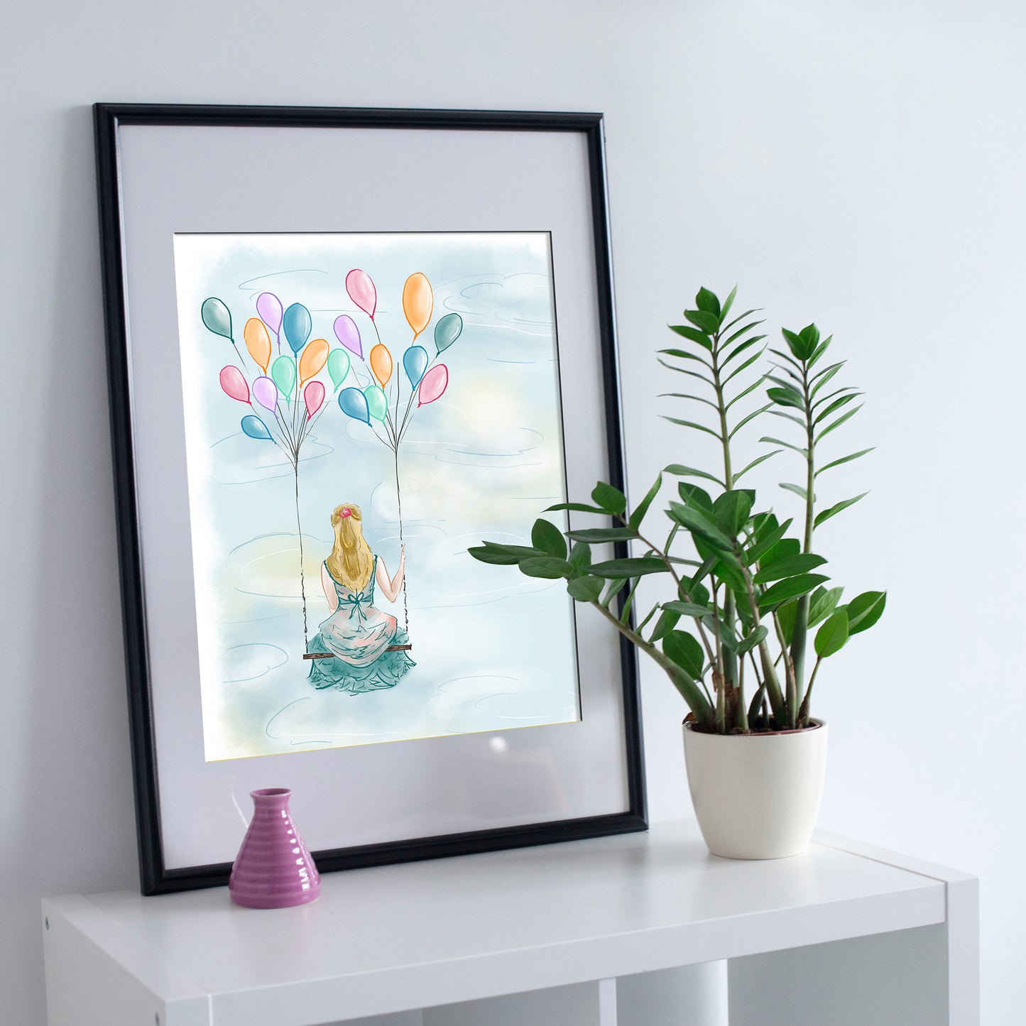 Printed Poster - Dreamer by FeSendra