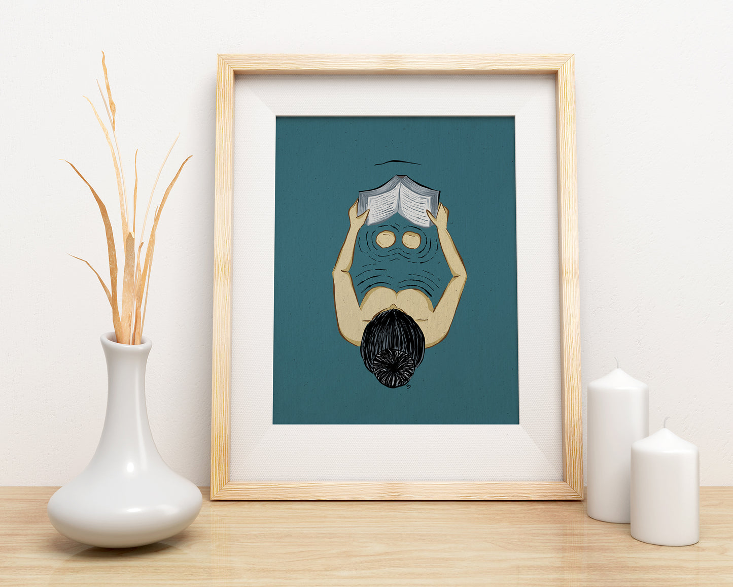 Printed Poster  | Just relax by FeSendra