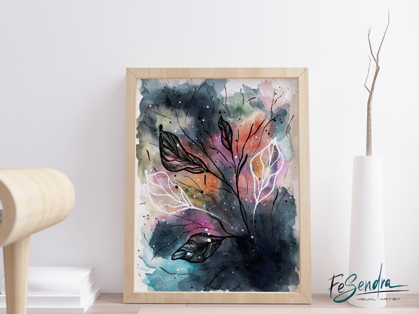 Printed Poster - Nature and colors by FeSendra
