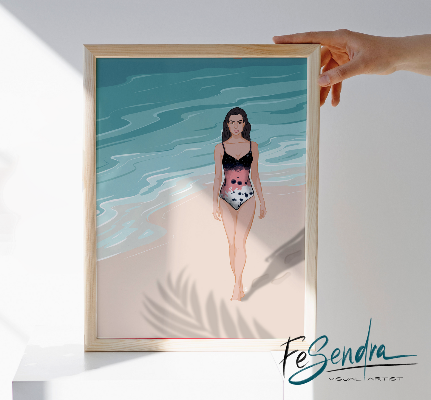 Printed Poster - Summer time by FeSendra