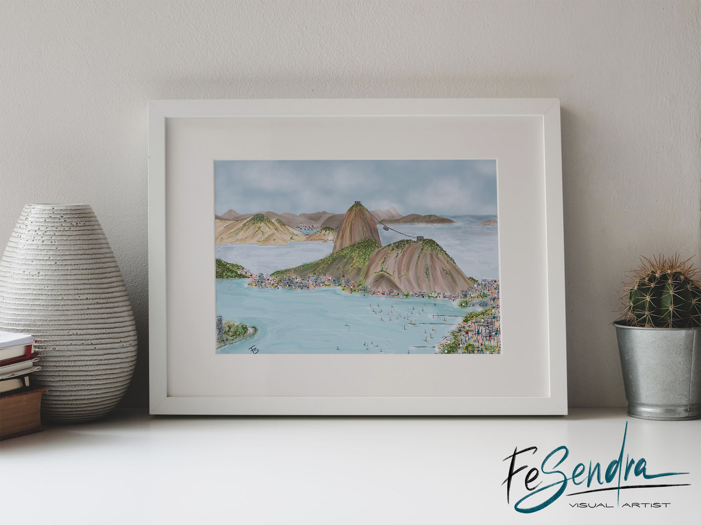 Printed Poster - Rio de Janeiro - Sugar Loaf