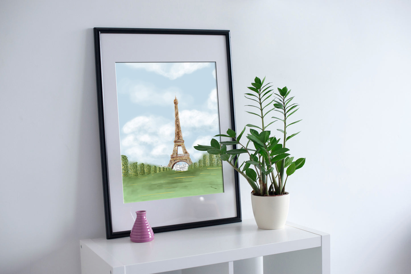 Printed Poster - La tour Eiffel