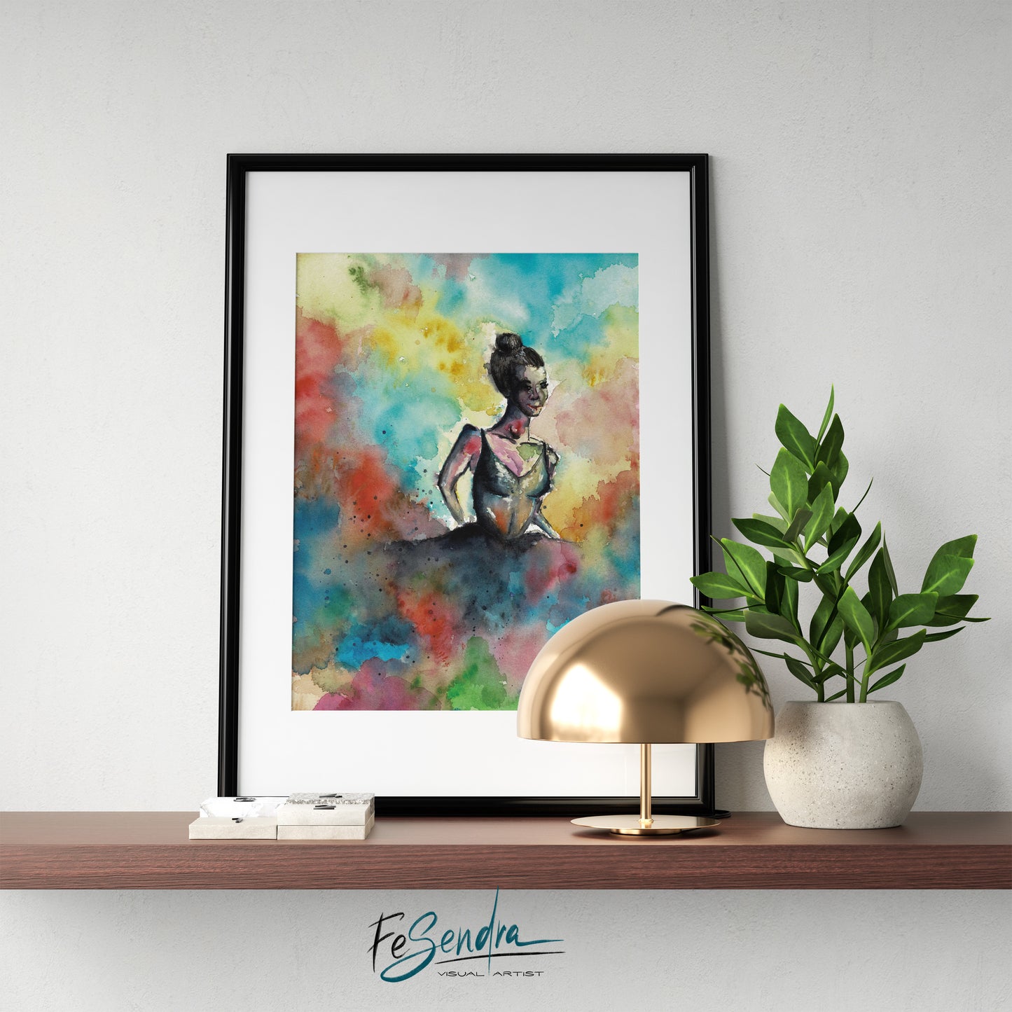 Printed Poster - Dancer by FeSendra