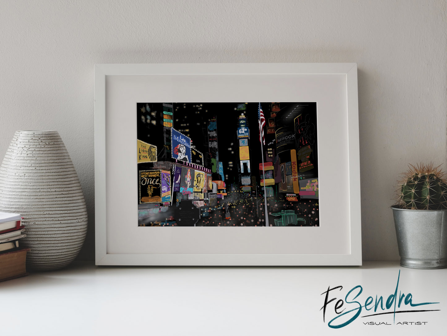 Printed Poster - NY | Broadway