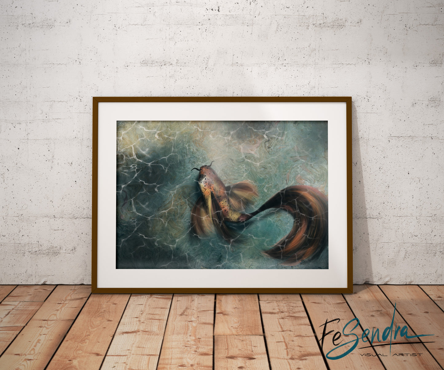 Printed Poster - The fish