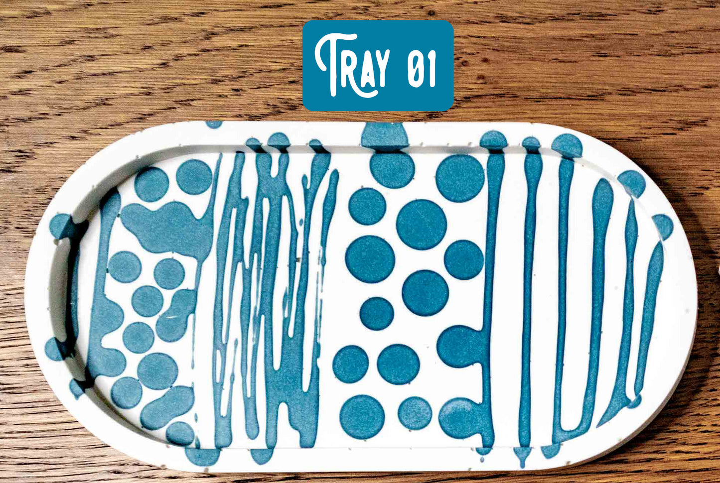 Decorative Eco Resin coaster | tray | KIT | Jesmonite