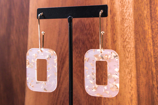 Earrings by FeSendra | Acetate | Fine Gold - Gold plated brass