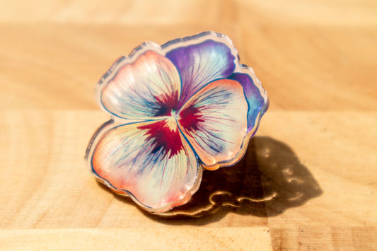 Acrylic pin | Flower