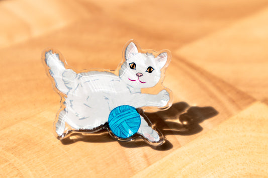 Acrylic pin | Cat