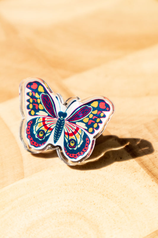 Acrylic pin | Butterfly