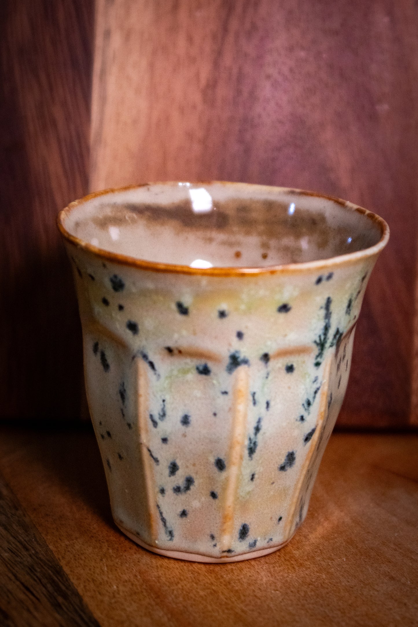 Handmade ceramic cup