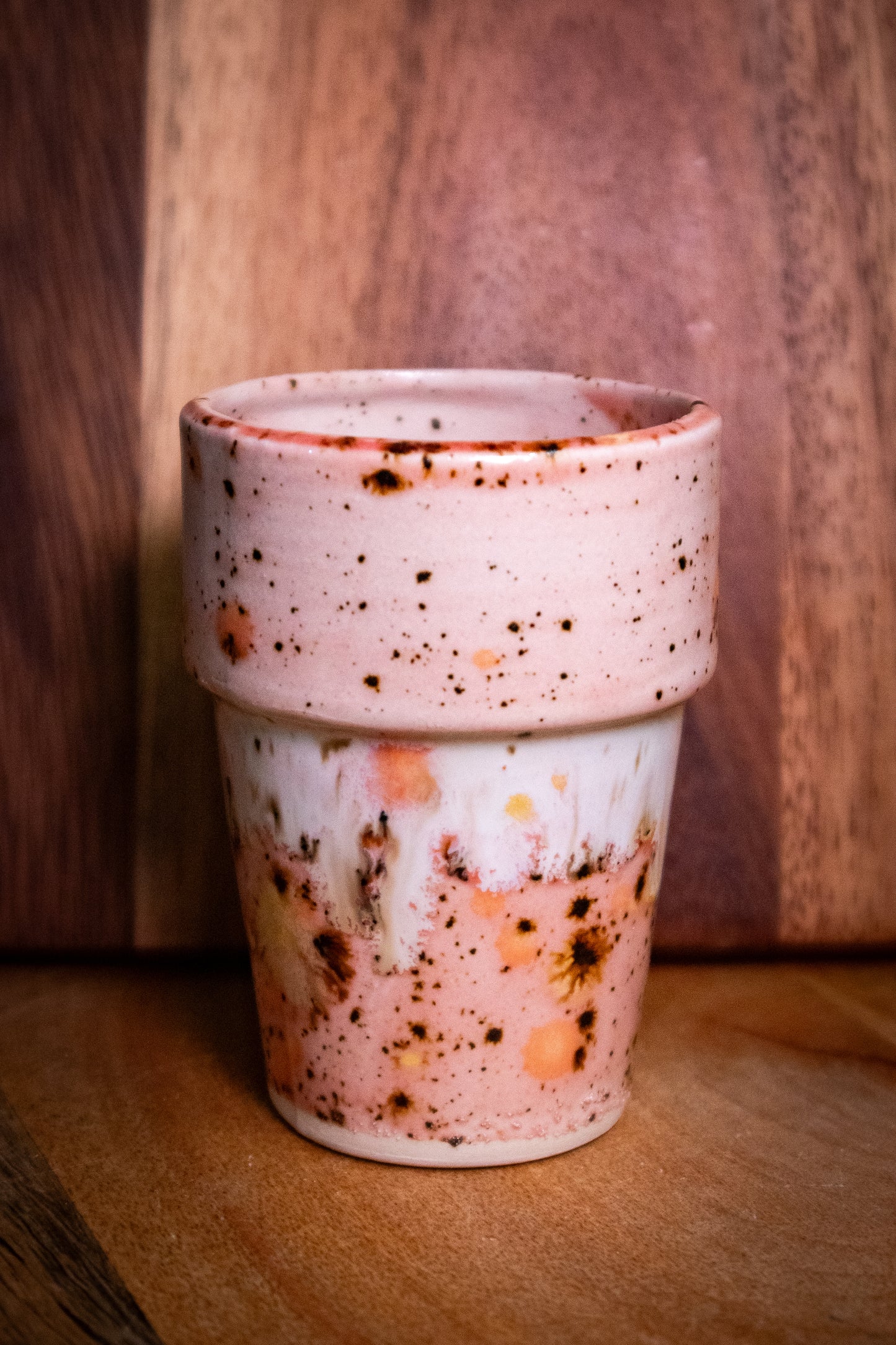 Handmade ceramic cup