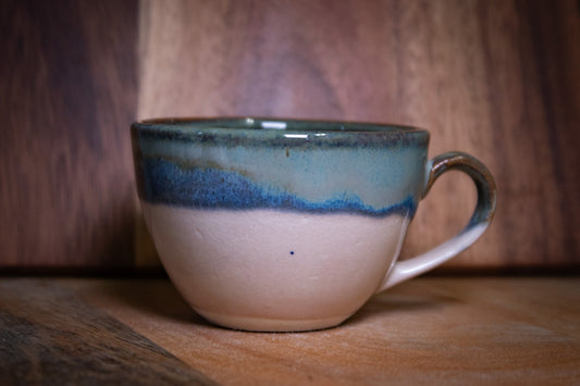 Cup of tea and coffee/cappuccino