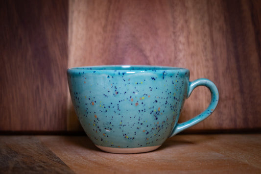 Cup of tea and coffee/cappuccino