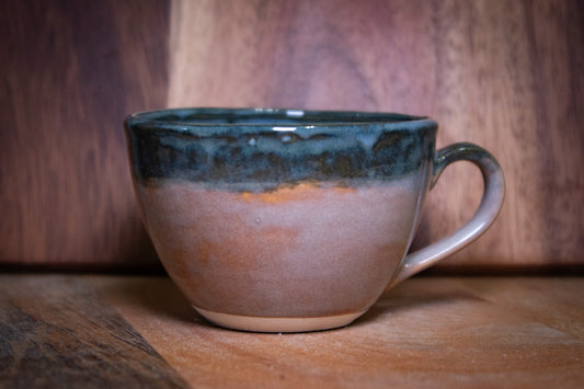 Cup of tea and coffee/cappuccino