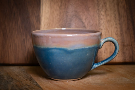 Cup of tea and coffee/cappuccino