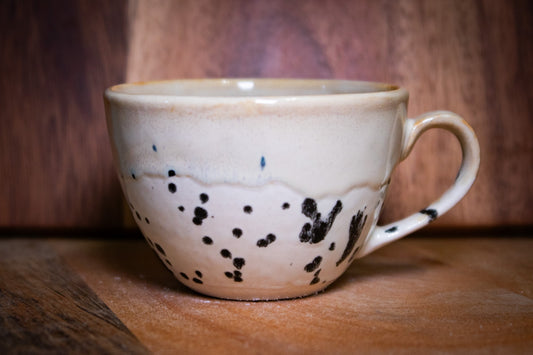 Cup of tea and coffee/cappuccino