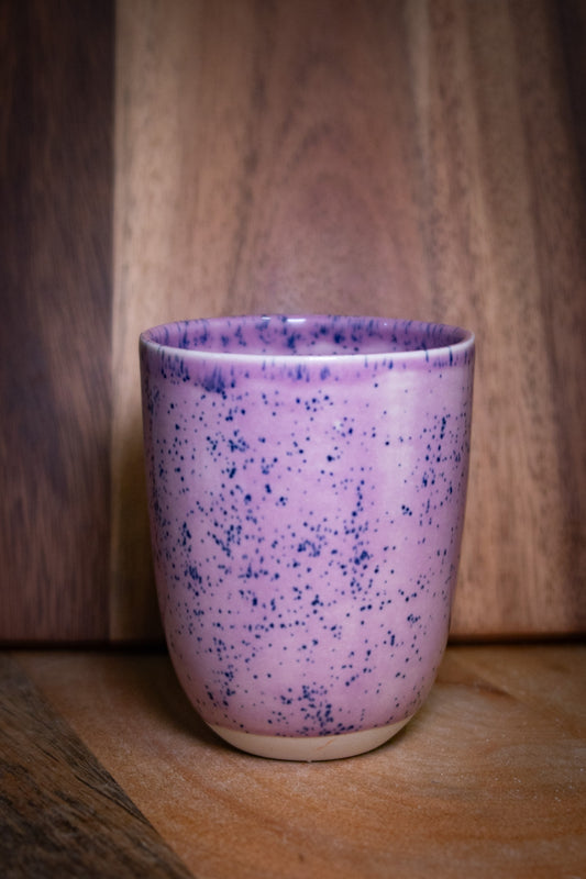 Handmade ceramic cup | blue