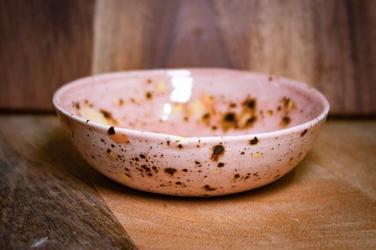 Unique ceramic flat bowl S- Handmade by FeSendra |