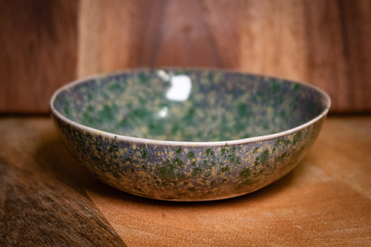 Unique ceramic flat bowl S- Handmade by FeSendra |