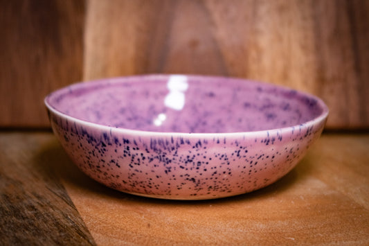 Unique ceramic flat bowl S- Handmade by FeSendra |