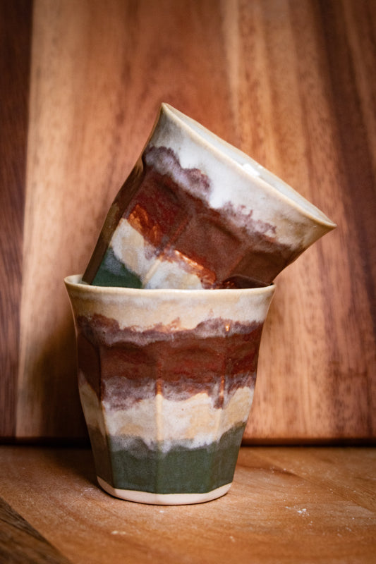 Handmade ceramic cup
