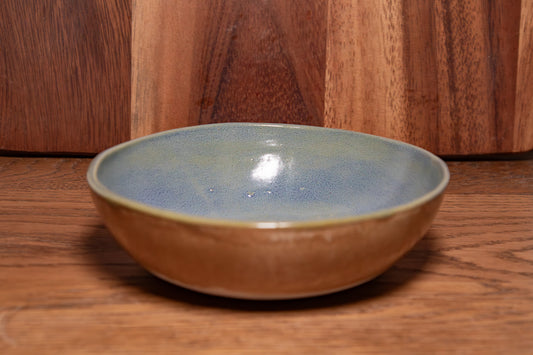 Unique ceramic flat bowl S- Handmade by FeSendra |