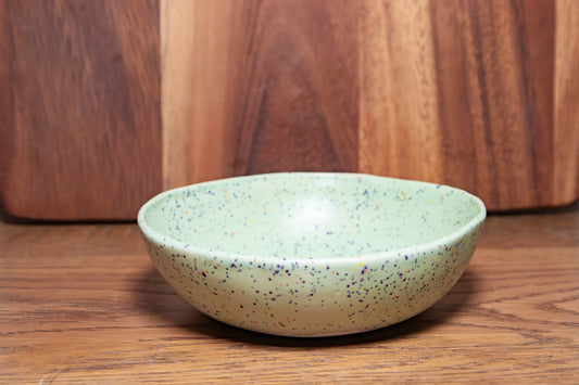 Unique ceramic flat bowl S- Handmade by FeSendra |