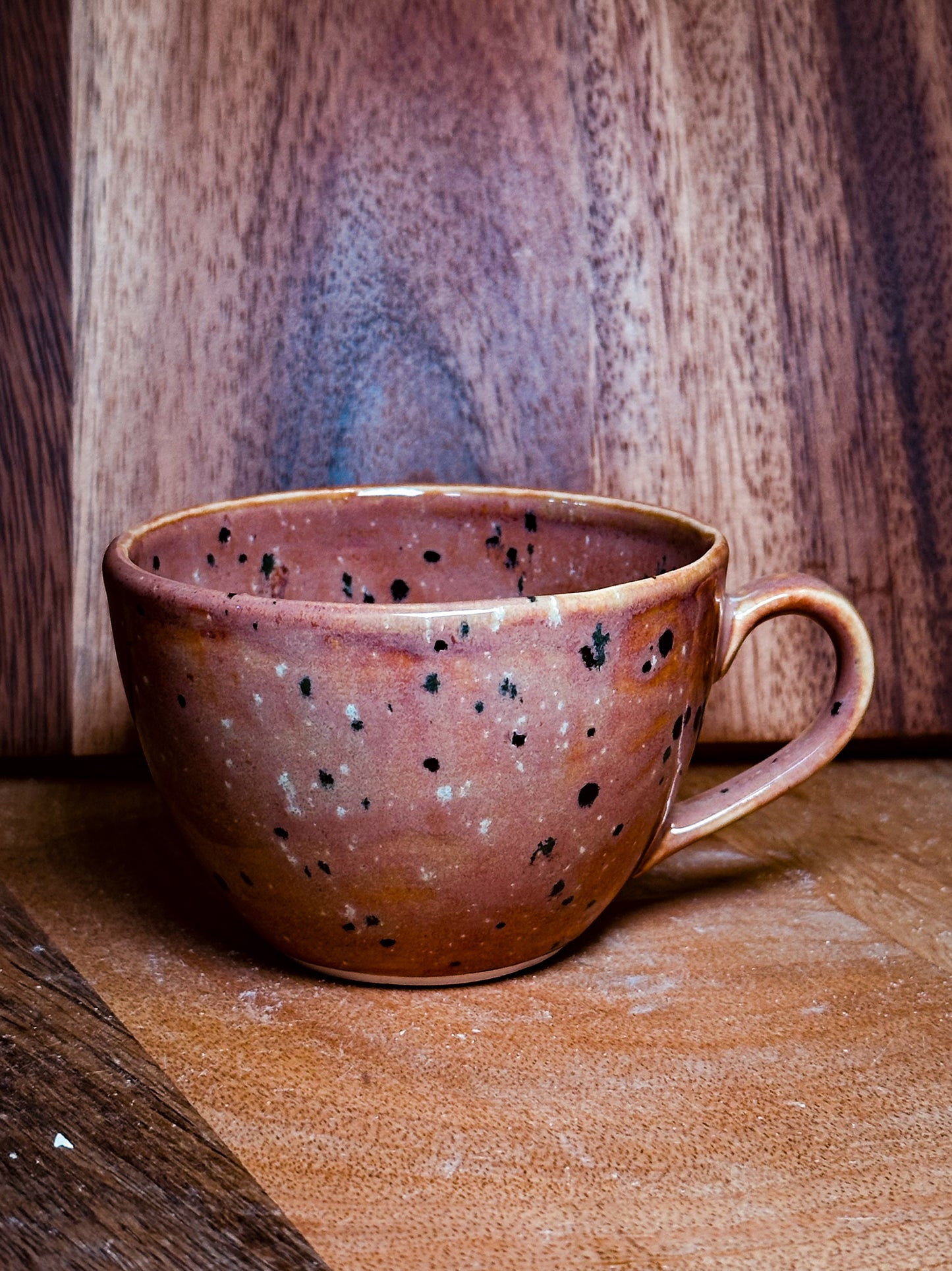 Cup of tea and coffee/cappuccino