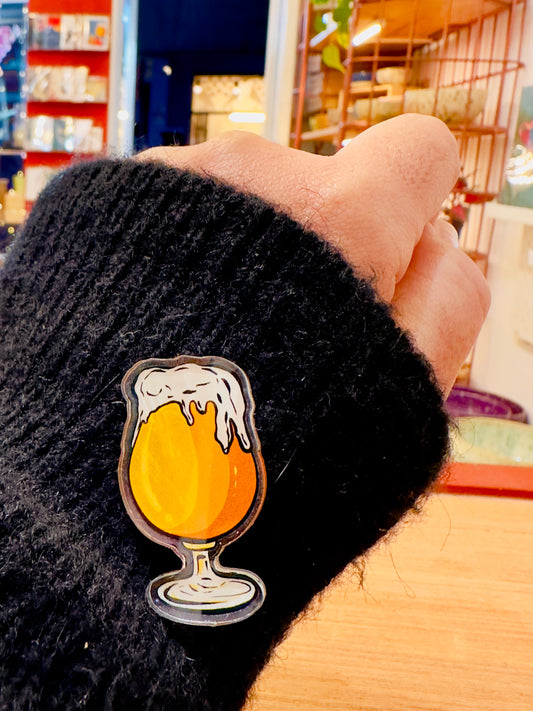 Acrylic pin | BEER