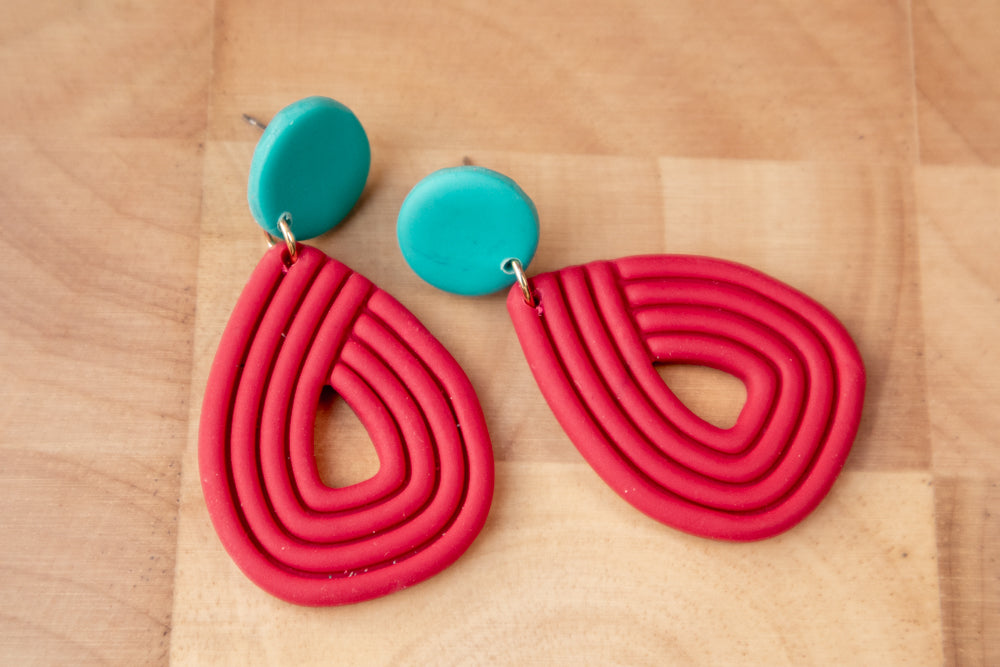 Earrings by FeSendra | Polymer clay
