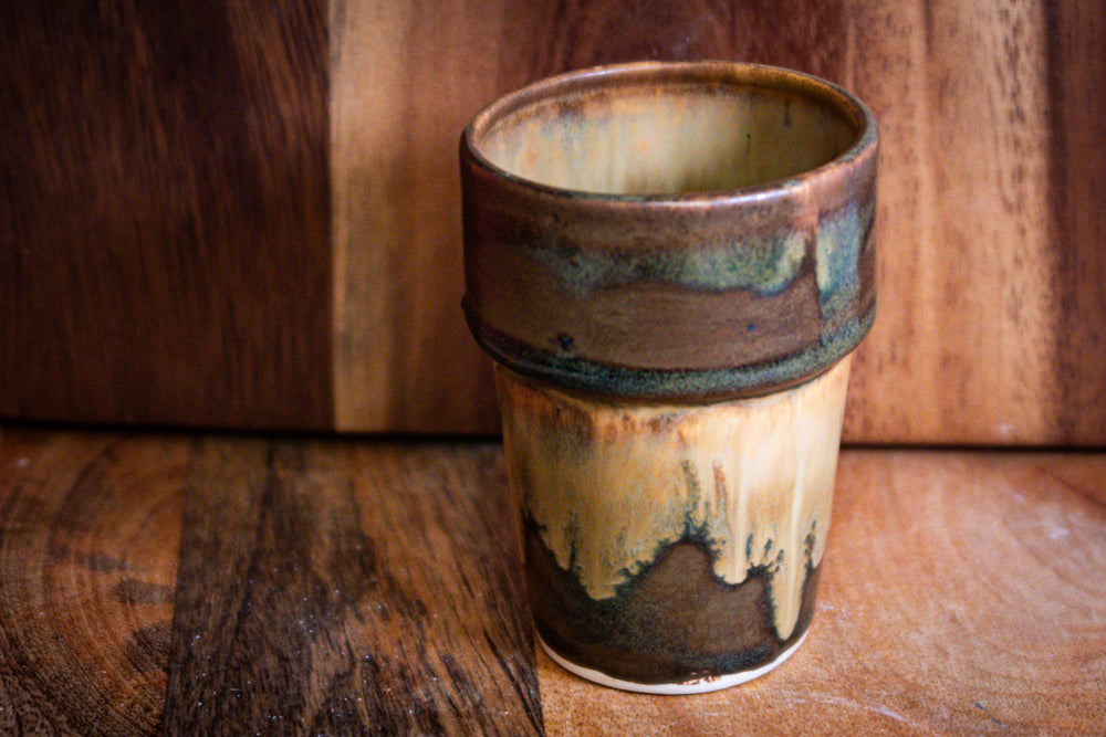 Handmade ceramic cup