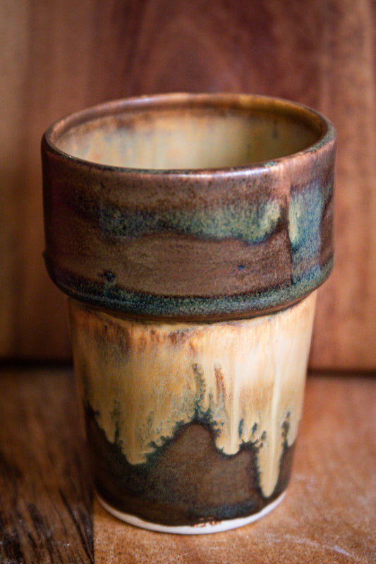 Handmade ceramic cup