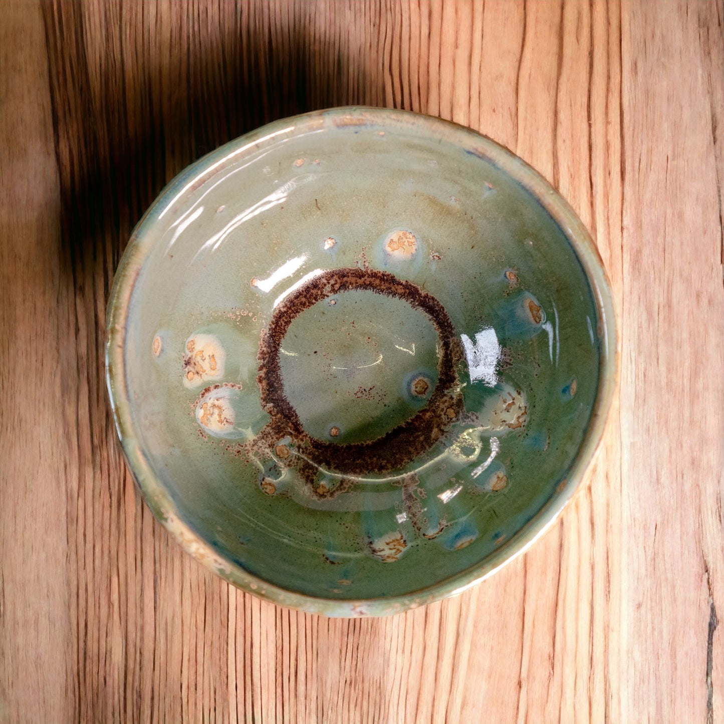 Unique ceramic bowl - Handmade by FeSendra | green