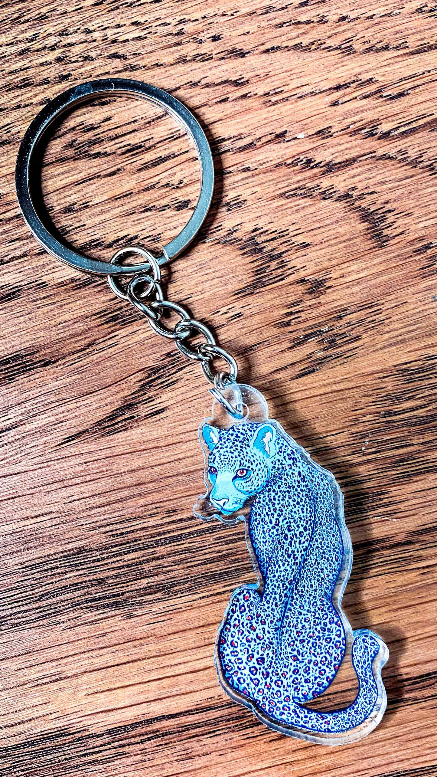 Acrylic charm Keychain | Jaguar | Acrylic | exclusive design