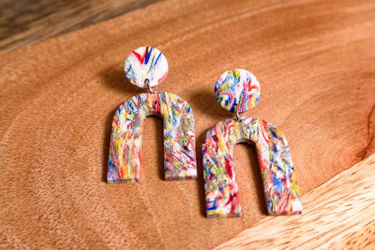 Earrings by FeSendra | Polymer clay