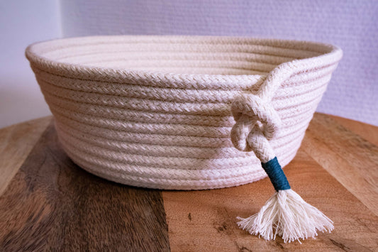 Cotton rope Basket | natural