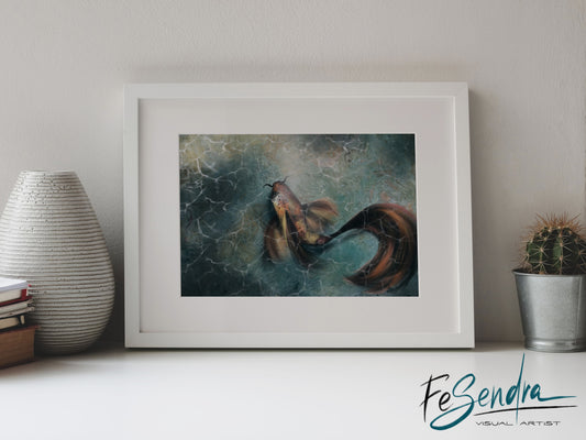 Printed Poster - The fish