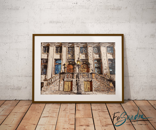 Printed Poster - Grand Place Bruxelles by FeSendra