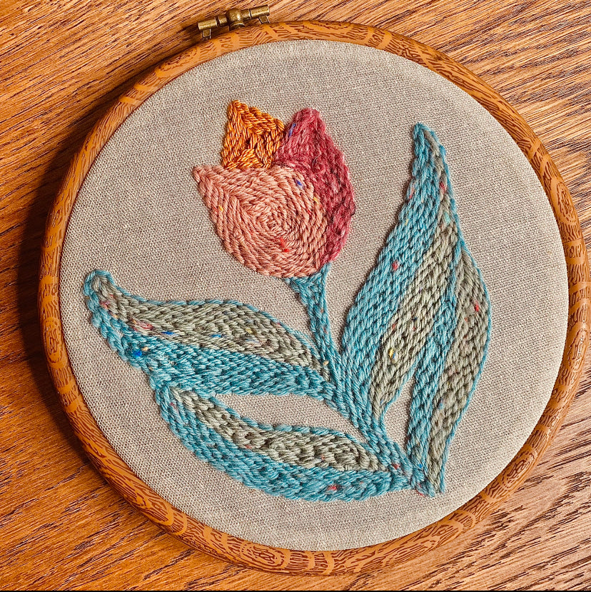 Embroidery to hang