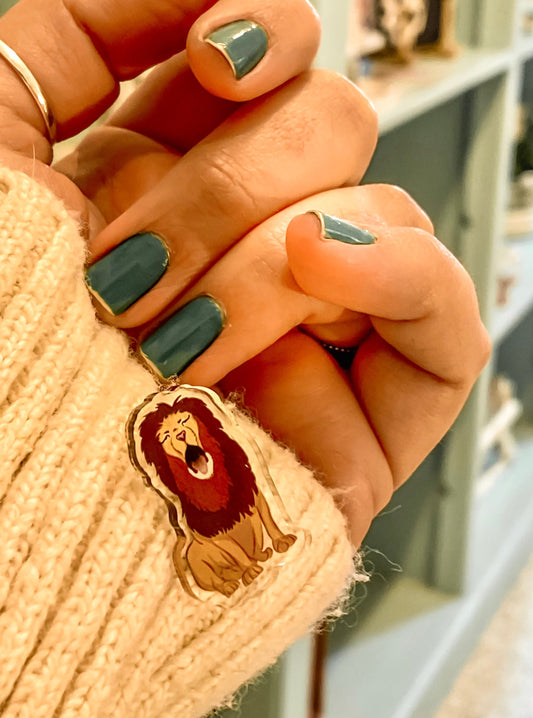 Acrylic pin | Lion